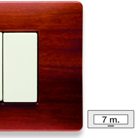 Immagine di MIX Placca 7 Posti ESSENZA CHERRY