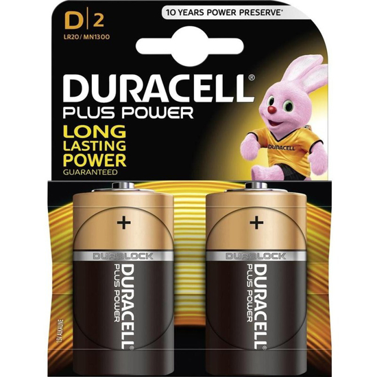 Immagine di BATTERIA TORCIA ALCALINA LR20 BLISTER 2PZ