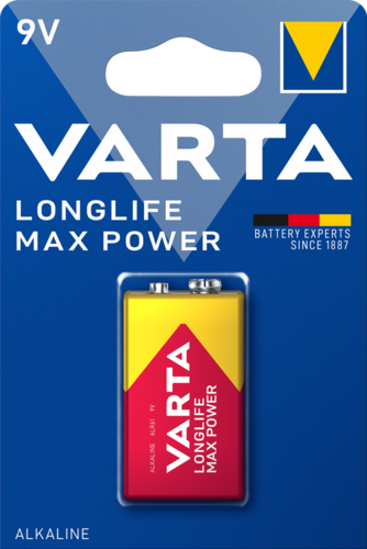 Immagine di BATTERIA 9V MAX TEC  BLISTER 1PZ