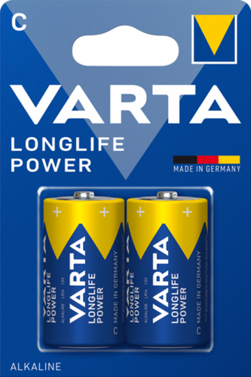 Immagine di BATTERIA C (1/2 TORCIA) LONGLIFE POWER BLISTER 2PZ