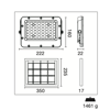 Immagine di PROIET. SOLARE C/CREPUSCOLARE 5W 800LM DIMMER. IP65 4000K