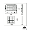 Immagine di PROIET. SOLARE C/CREPUSCOLARE 10W 1800LM DIMMER. IP65 4000K