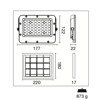 Immagine di PROIET. SOLARE C/CREPUSCOLARE 2,5W 400LM DIMMER. IP65 4000K