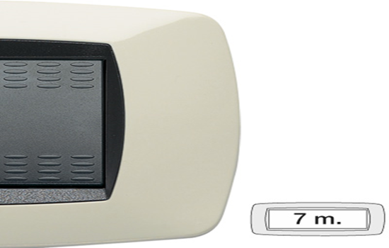 Immagine di MODO Placca 7 Posti AVORIO