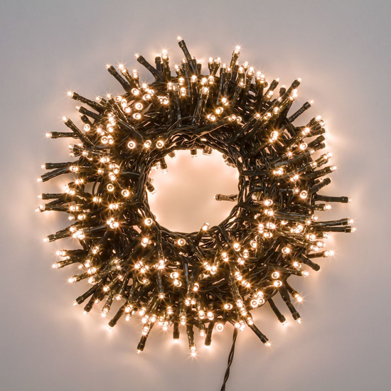 Immagine di MINILUCCIOLA 1500 LED BIANCO CALDO 30,5MT