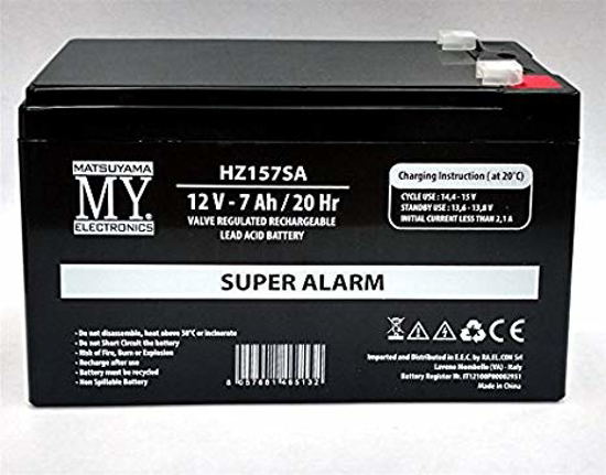 Immagine di BATTERIA PIOMBO 12V 7AH