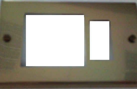 Immagine di PLACCA ALLUMINIO BRONZO UNEL DECENTRATA