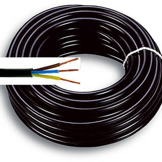 Immagine di CAVO GOMMA NERO 2X0,75